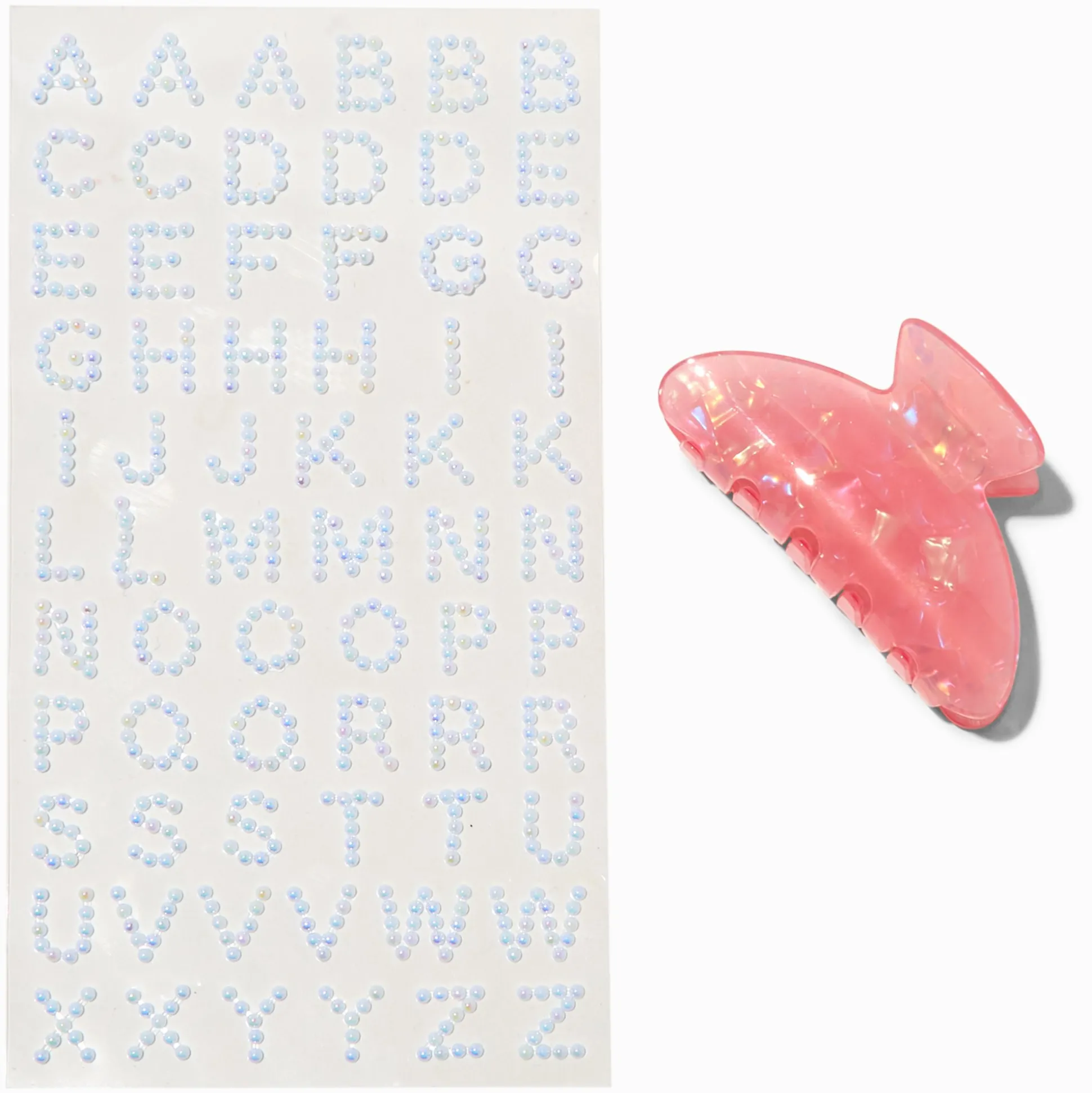 T H E M E x Claire's Pink DIY Hair Claw