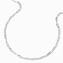 T H E M E x Claire's Silver-tone Paperclip Chain Necklace