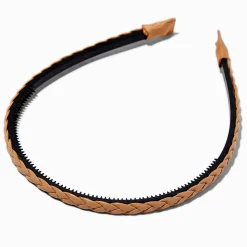 Tan Braided Headband