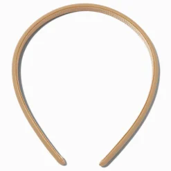Tan Thin Puff Headband