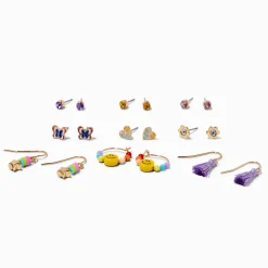 Tassel Beaded Mixed Earring Set - 9 Pack