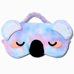 Tie Dye Koala Plush Sleeping Mask