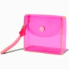 Translucent Light Pink Daisy Snap Coin Purse