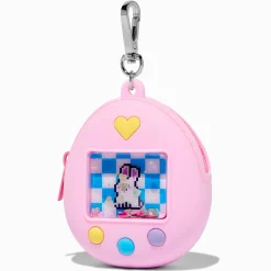 Virtual Pet Jelly Coin Purse Keychain
