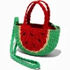 Watermelon Woven Crossbody Bag