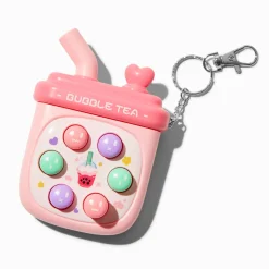 Whac-A-Mole Bubble Tea Game Keychain