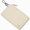 White Nylon Credit Card Case