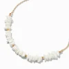 White Puka Shell Choker Necklace