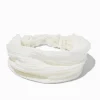 White Sheer Headwrap