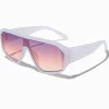 White Shield Sunglasses