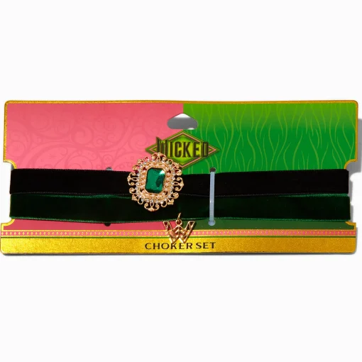 Wicked™ Claire's Exclusive Elphaba Choker Necklace Set - 2 Pack
