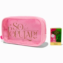 Wicked™ Claire's Exclusive "So Popular" Pink Makeup Bag
