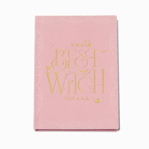 Wicked™ Claire's Exclusive "The Best Witch Of All" Emblem Pink Notebook