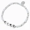 ''Kind'' Beaded Stretch Bracelet