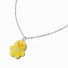 Yellow Bubble Chick Pendant Necklace
