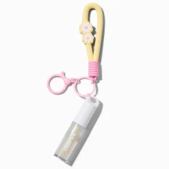 Yellow Daisy Lip Gloss Keychain