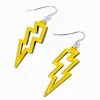 Yellow Lightning 1.5" Drop Earrings